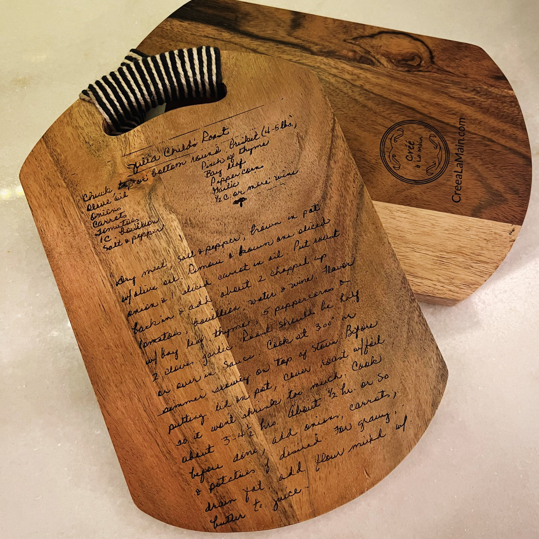 Engraved Cutting and Serving Boards
