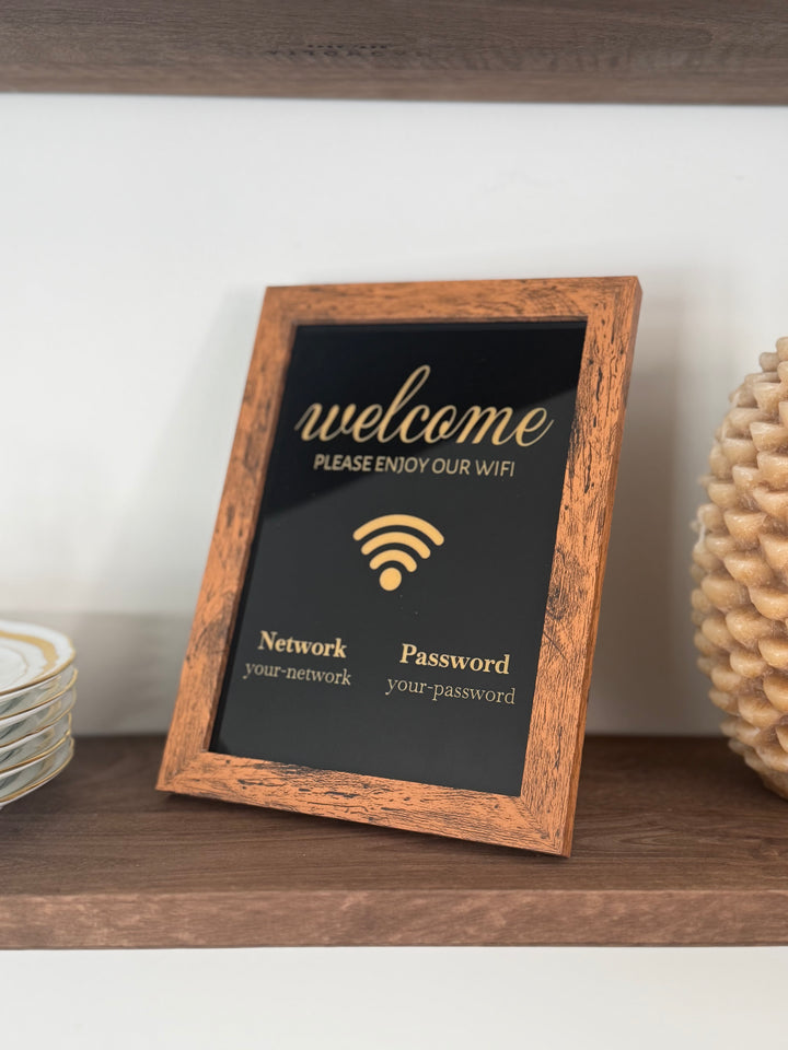 Custom WiFi Network Sign