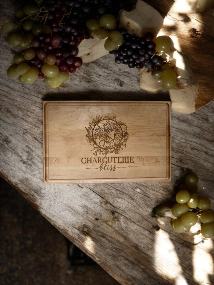 The Custom Logo Board — Personalized Charcuterie & Serving Board